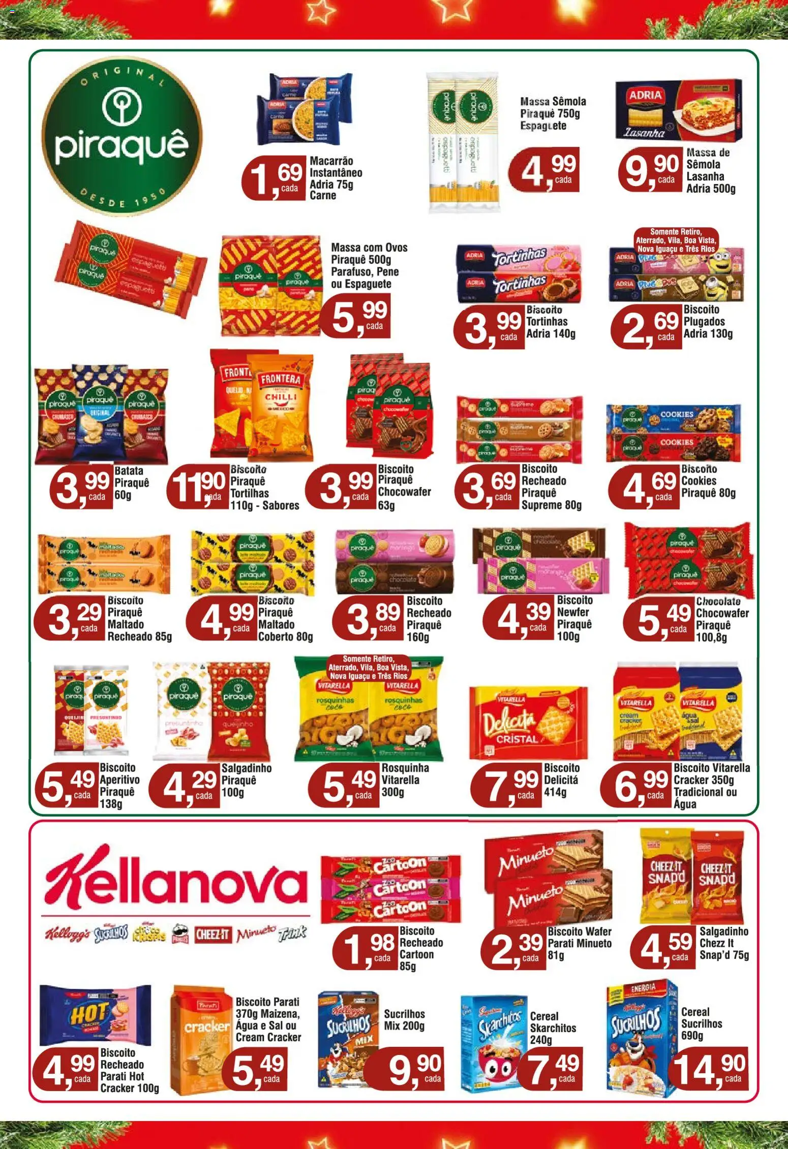 Royal Supermercados Folheto - válido de 17.11.2025 | Página: 10 | Produtos: Biscoito, Ovos, Massa, Cream cracker