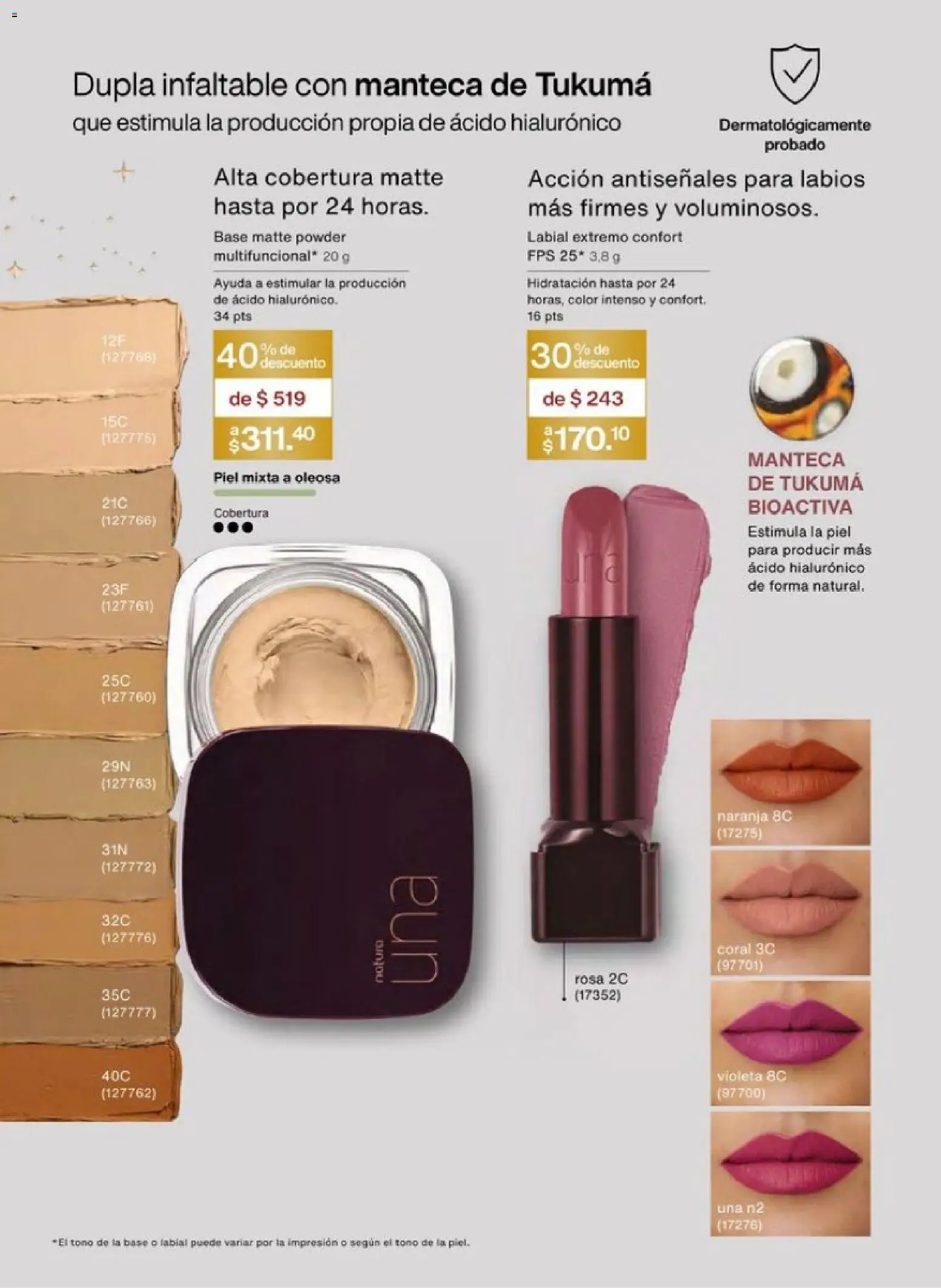 Nuevas ofertas de Natura válidas en toda la República Mexicana desde el 01.12.2025. ¡Encuentra las mejores ofertas en Natura campaña 18 2025! | Página: 69