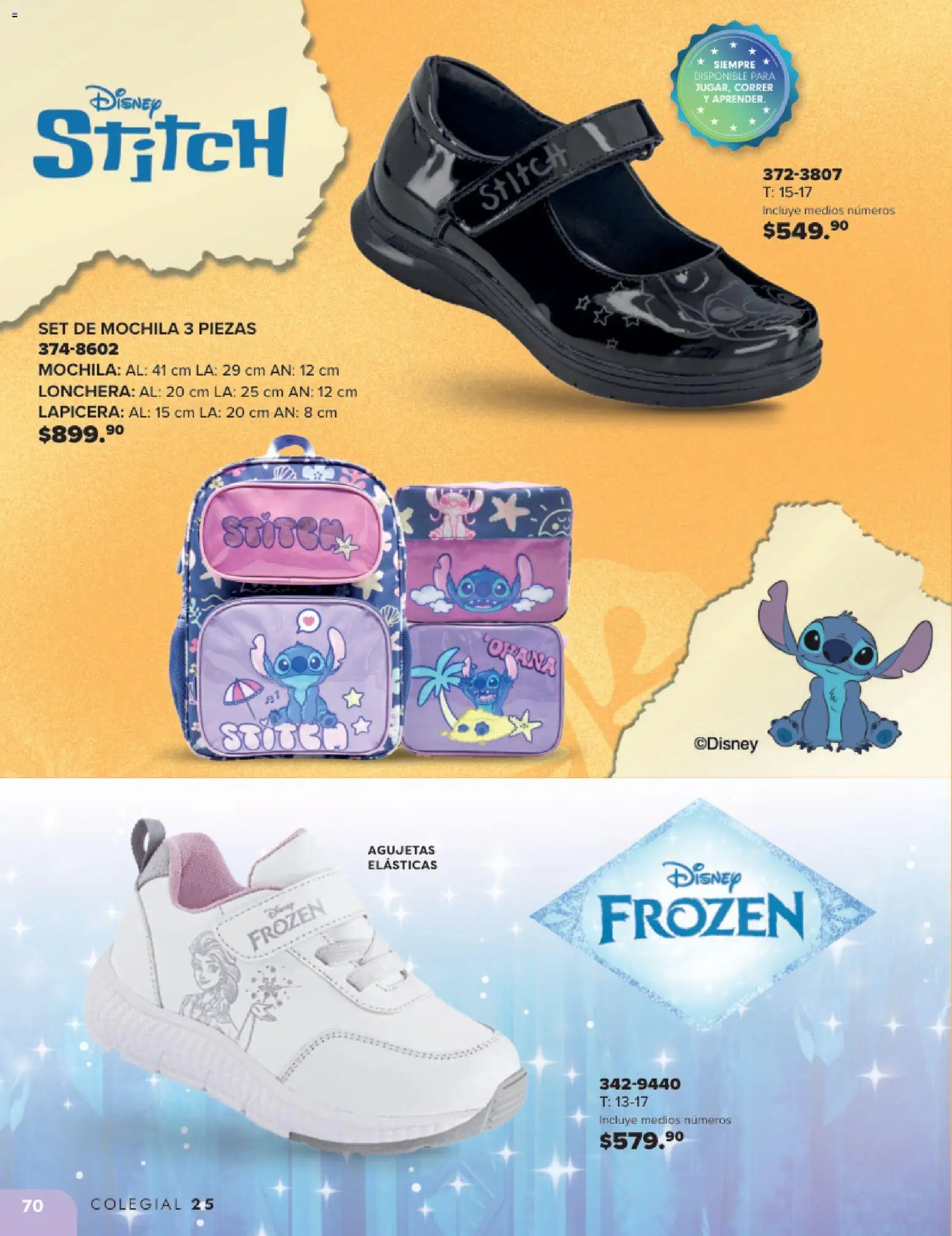 Nuevas ofertas de Andrea válidas en toda la República Mexicana desde el 25.05.2025. ¡Encuentra las mejores ofertas en Andrea catálogo Colegial ! | Página: 70 | Productos: Mochila