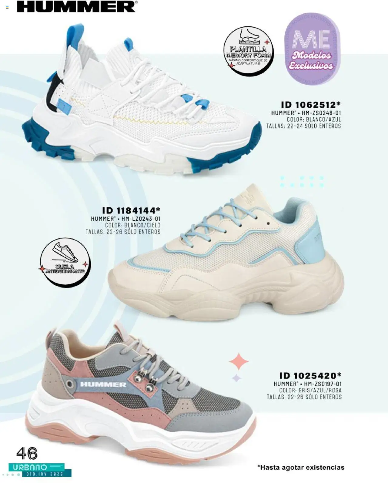 Nuevas ofertas de Price Shoes válidas en toda la República Mexicana desde el 24.07.2025. ¡Encuentra las mejores ofertas en Price Shoes catálogo Urbano otoño / invierno 2025! | Página: 46
