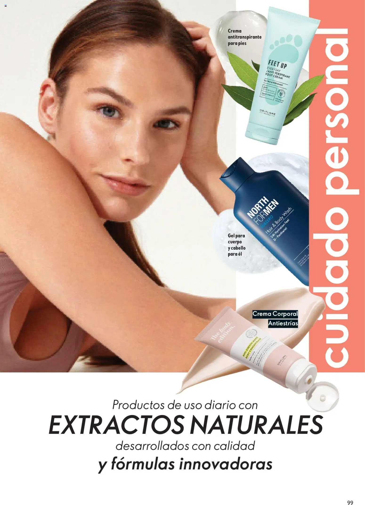 Catálogo Oriflame válido desde 18.04.2026 | Página: 99 | Productos: Antitranspirante, Crema