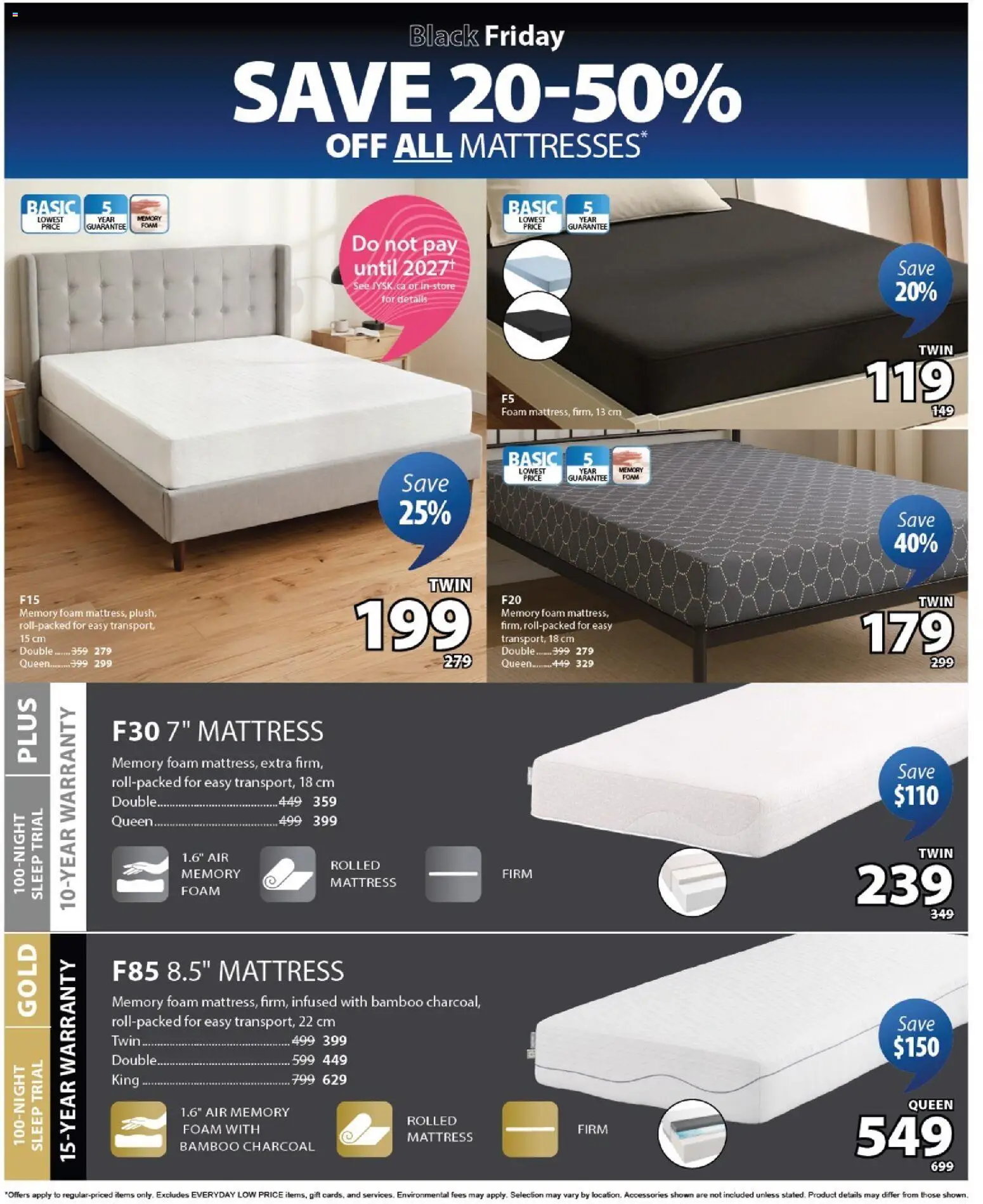 JYSK flyer valid from 20.11.2025 | Page: 13 | Products: Mattress