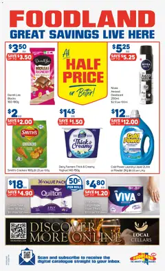 Preview of Foodland catalogue  - valid from 22.04.2026 | Page: 34 | Products: Toilet, Yoghurt, Chocolate, Deodorant