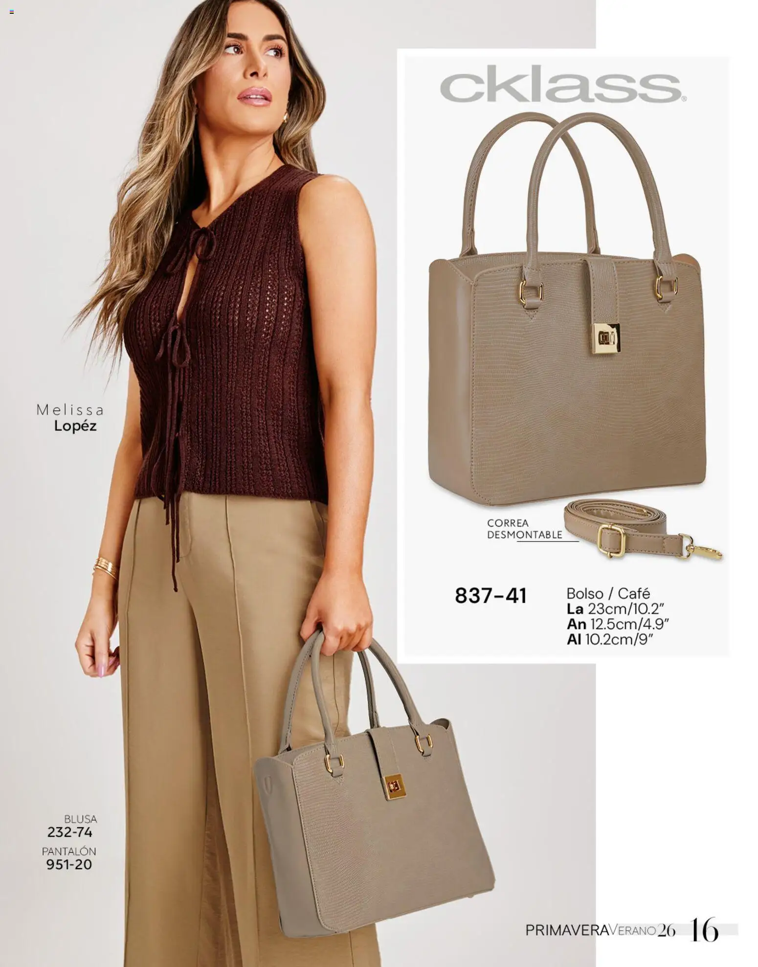 Nuevas ofertas de Cklass válidas en toda la República Mexicana desde el 02.01.2026. ¡Encuentra las mejores ofertas en Cklass catálogo Gala & Glamour! | Página: 130 | Productos: Blusa, Bolso, Café