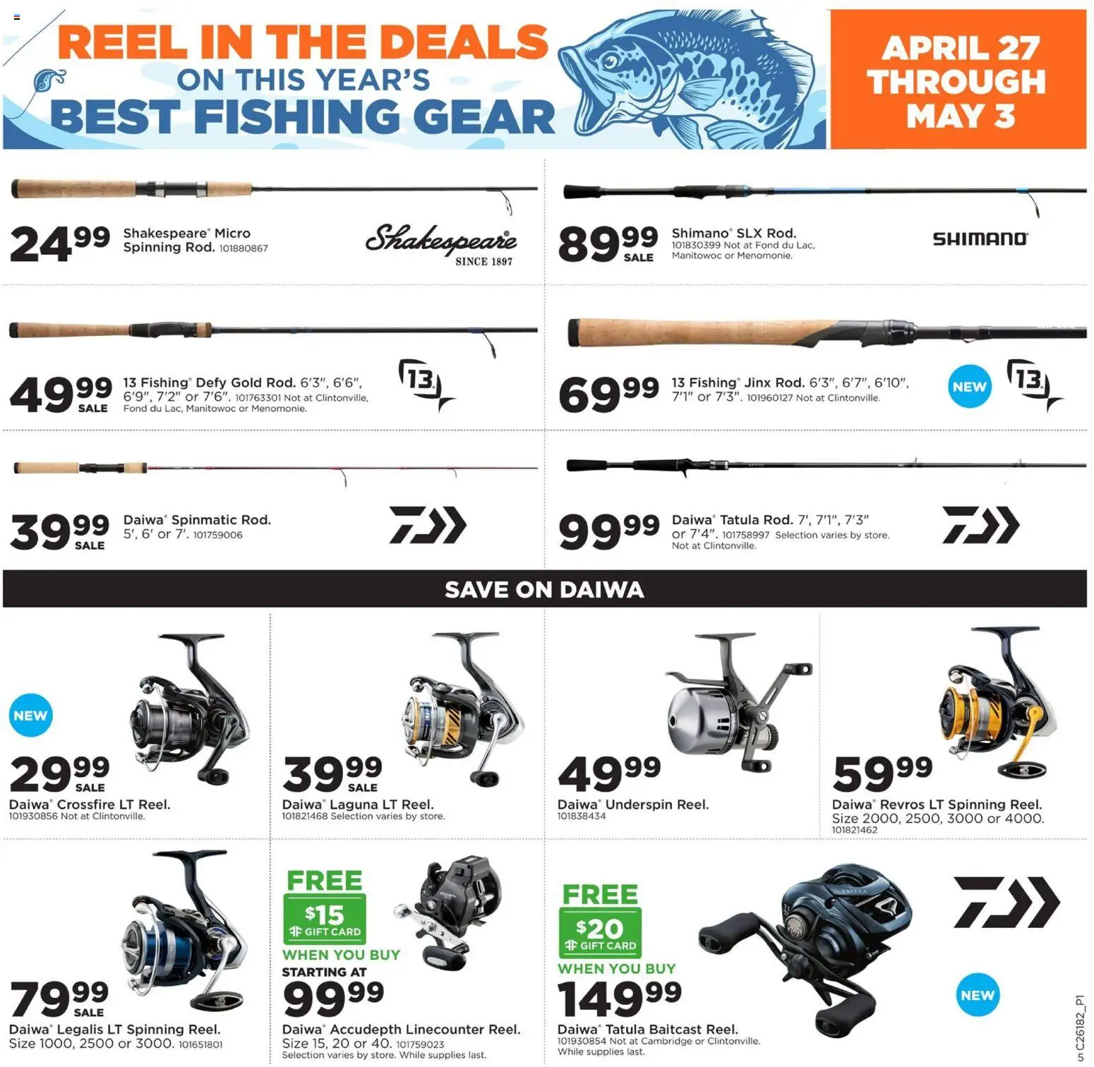 Mills Fleet Farm Fishing Gear - valid from 27.04.2026 | Page: 6