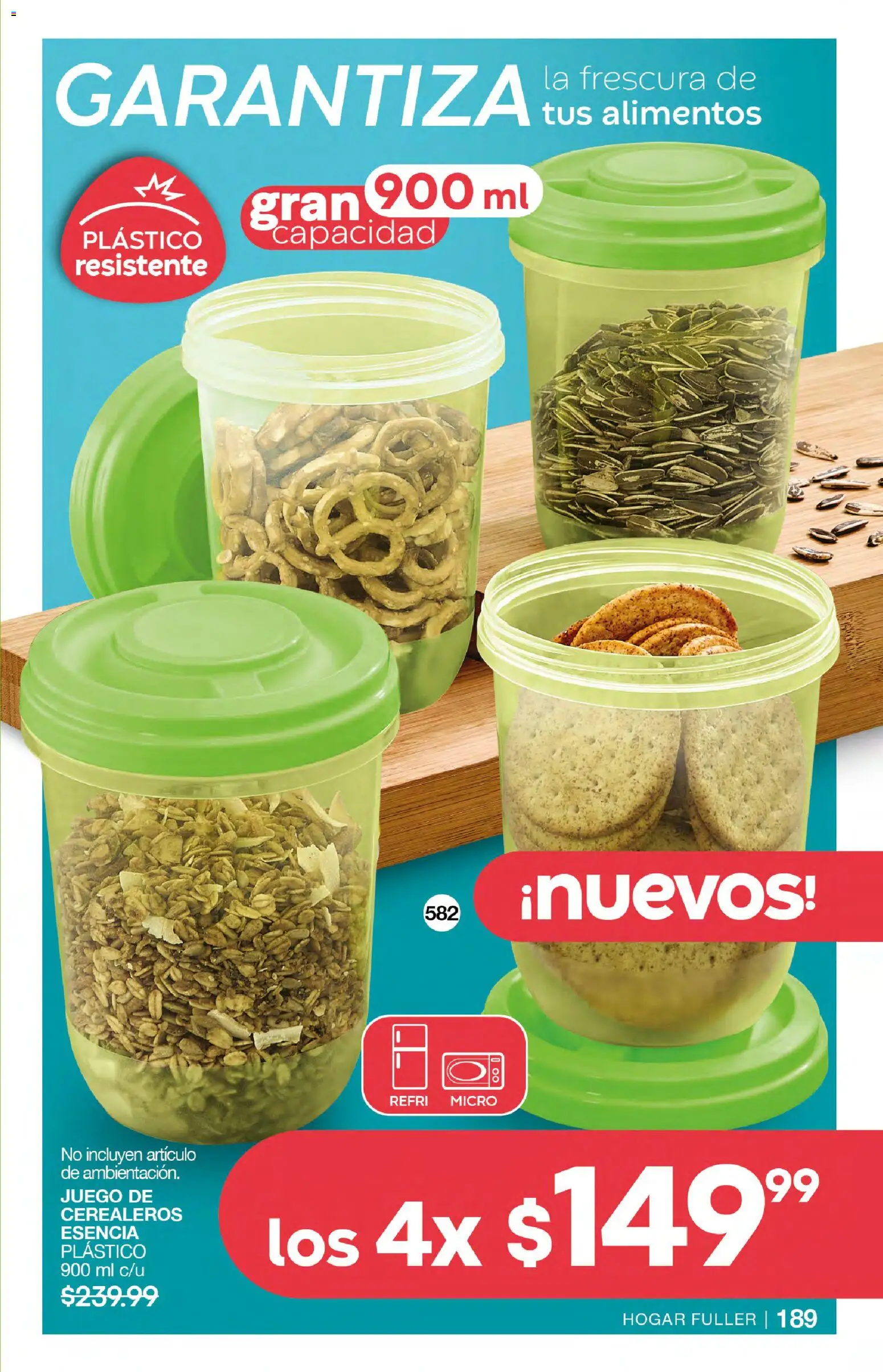 Nuevas ofertas de Fuller válidas en toda la República Mexicana desde el 18.02.2026. ¡Encuentra las mejores ofertas en Fuller campaña 23 2026! | Página: 189 | Productos: Juego
