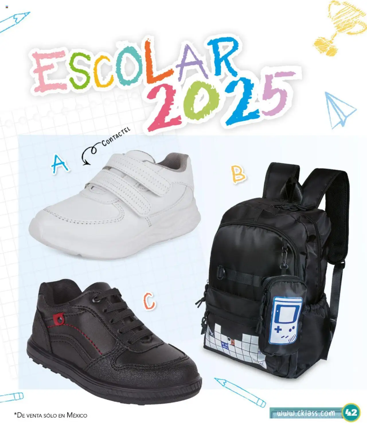 Nuevas ofertas de Cklass válidas en toda la República Mexicana desde el 14.07.2025. ¡Encuentra las mejores ofertas en Cklass catálogo Escolar! | Página: 43
