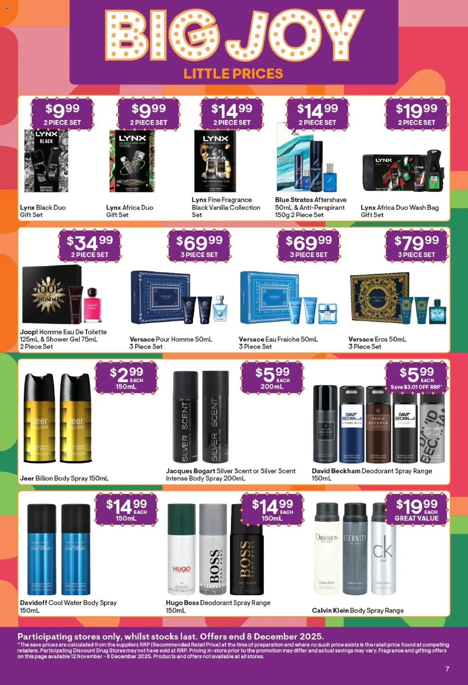 Discount Drug Stores catalogue - valid from 12.11.2025 | Page: 7 | Products: Shower, Fragrance, Shower gel, Bag