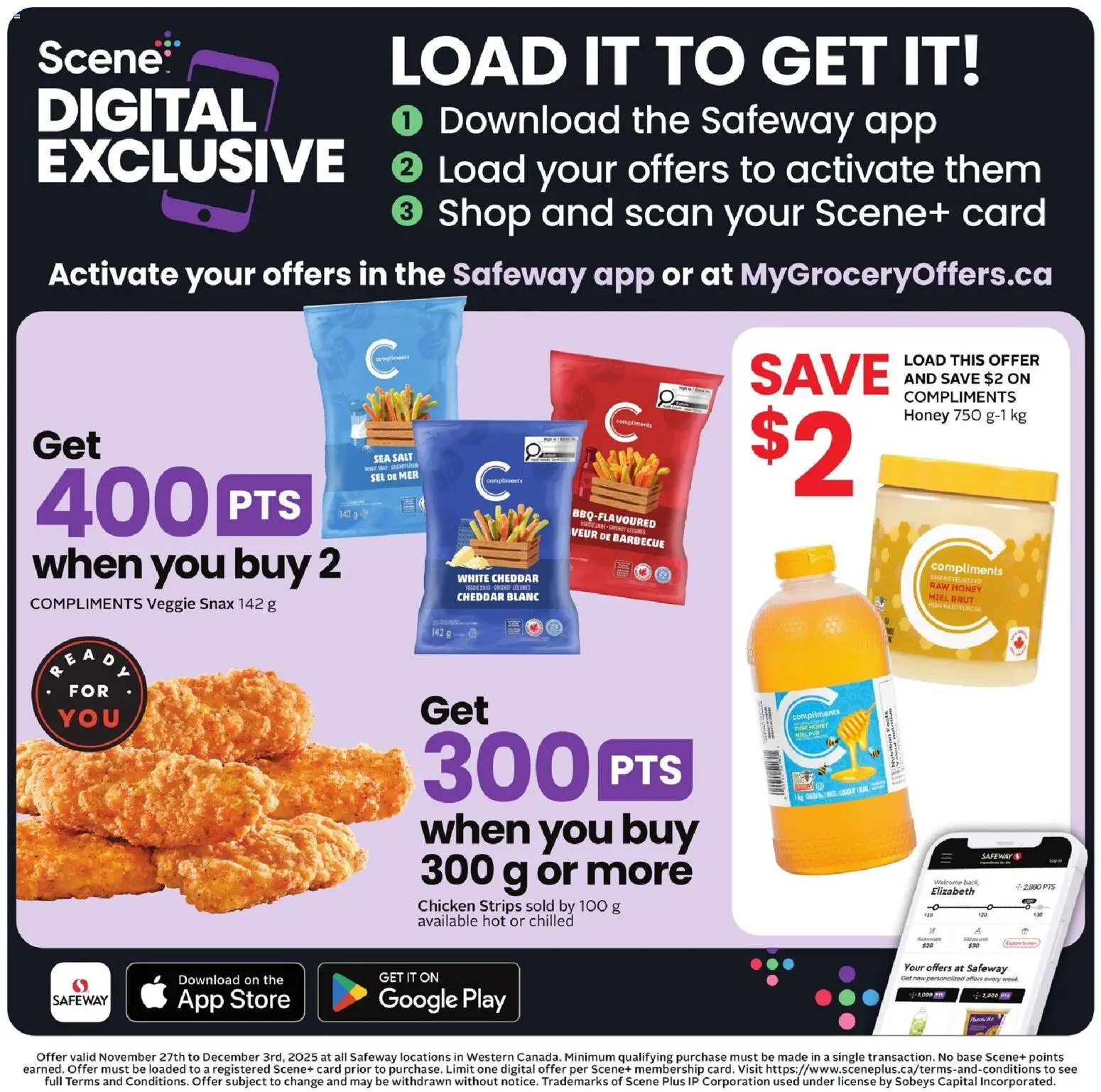 Safeway flyer valid from 27.11.2025 | Page: 13 | Products: Chicken