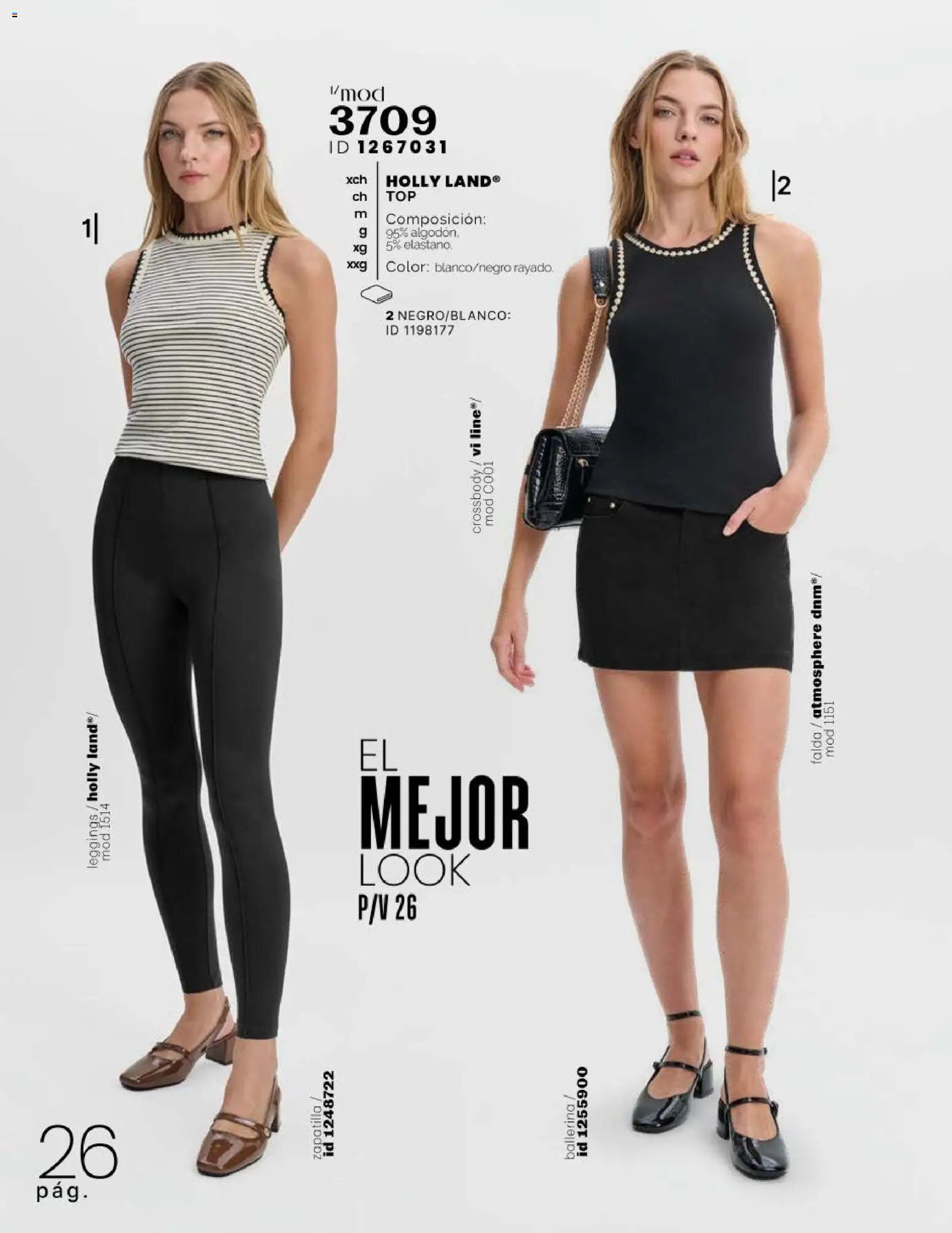 Nuevas ofertas de Price Shoes válidas en toda la República Mexicana desde el 11.03.2026. ¡Encuentra las mejores ofertas en Price Shoes catálogo Ella! | Página: 26 | Productos: Leggings, Falda