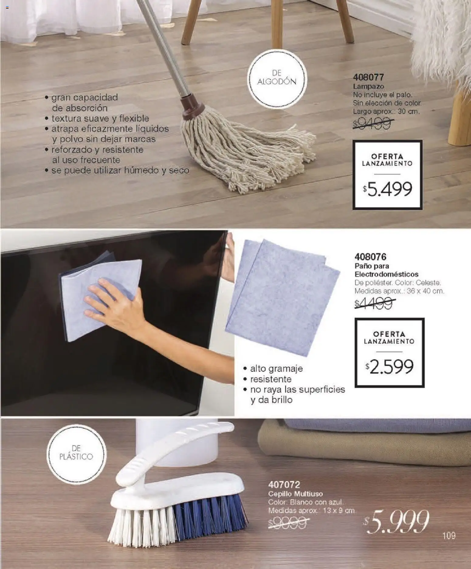 Violetta - Violetta Cosméticos │ válido desde el 09.03.2026 | Página: 556 | Productos: Flexible, Cepillo, Brillo, Lampazo