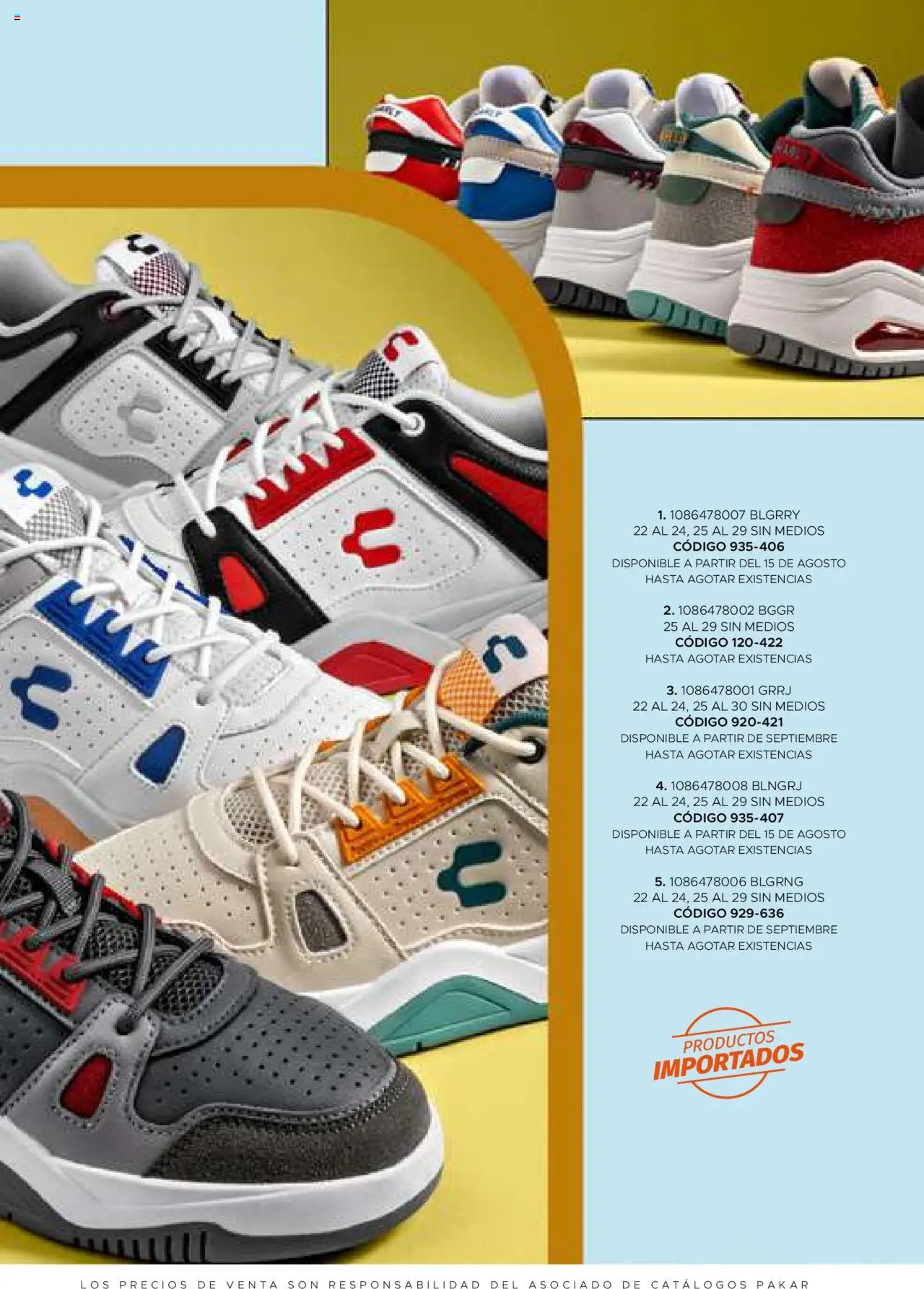 Nuevas ofertas de SC Pakar válidas en toda la República Mexicana desde el 24.07.2025. ¡Encuentra las mejores ofertas en SC Pakar - Catálogo Hombre otoño / invierno! | Página: 134