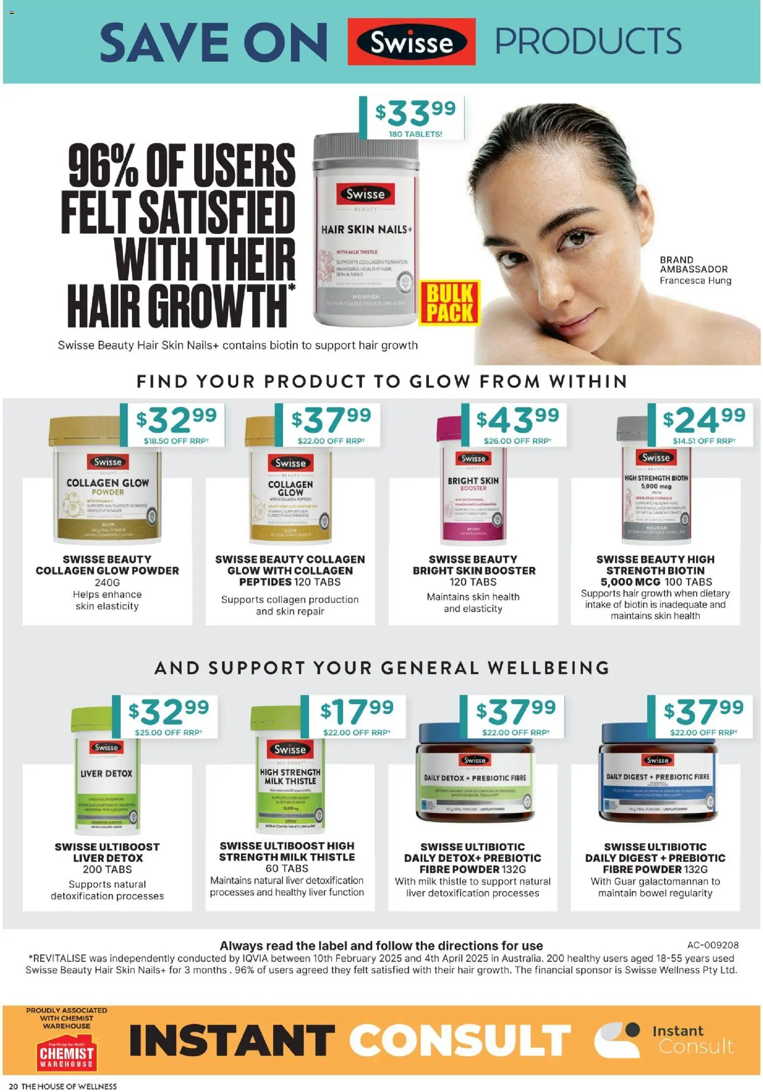 Chemist Warehouse catalogue - valid from 13.11.2025 | Page: 20 | Products: Milk, Collagen, Tablets, Vitamin