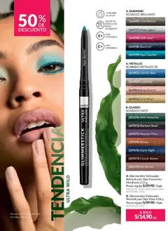 Vista previa de folleto Avon catálogo - Campaña 6 de la Avon válido desde 01.04.2026 | Página: 44 | Productos: Delineador, Aceite