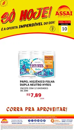 Encarte Assaí Atacadista - DF - Pré-Visualização do folheto da loja Assaí Atacadista, válido de 10.02.2026