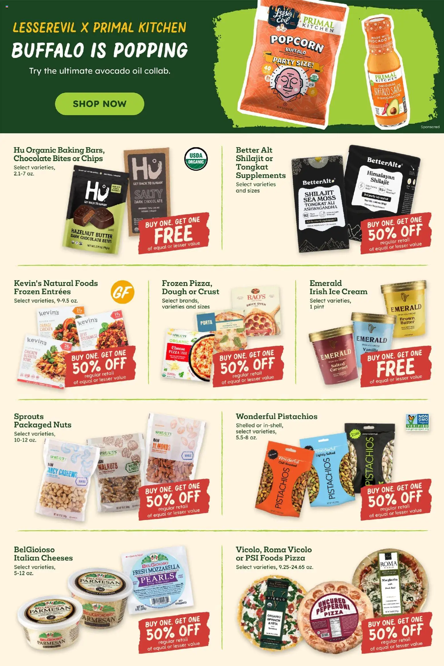 Sprouts Weekly Ad - valid from 04.02.2026 | Page: 5 | Products: Chocolate, Beef, Chips, Cream