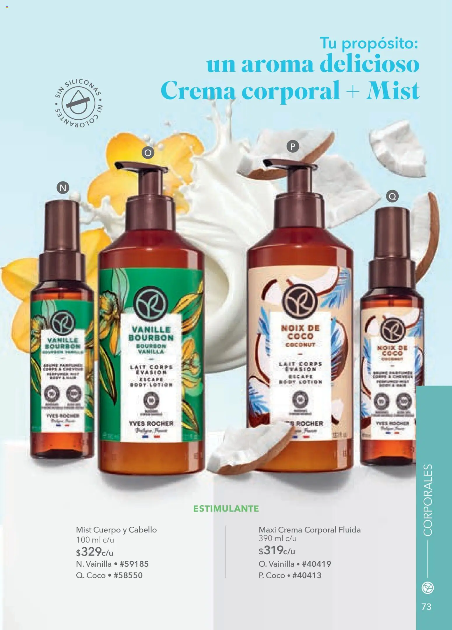 Nuevas ofertas de Yves Rocher válidas en toda la República Mexicana desde el 30.12.2025. ¡Encuentra las mejores ofertas en Yves Rocher campaña 1 2026! | Página: 75 | Productos: Crema, Body, Crema corporal