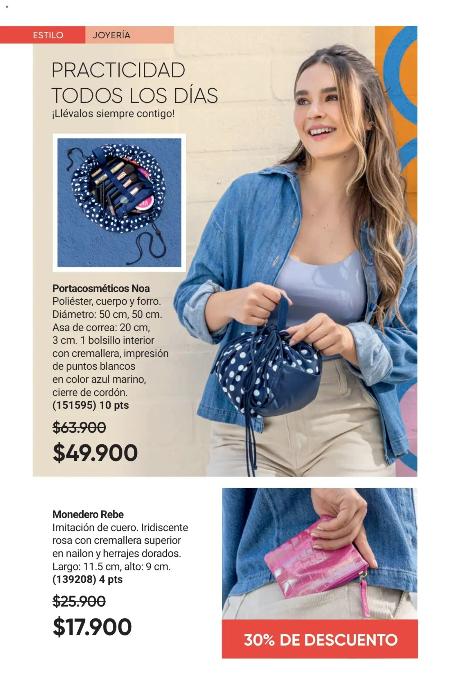 Avon revista - valida desde el 02.01.2026 | Página: 72 | Productos: Portacosmeticos, Monedero