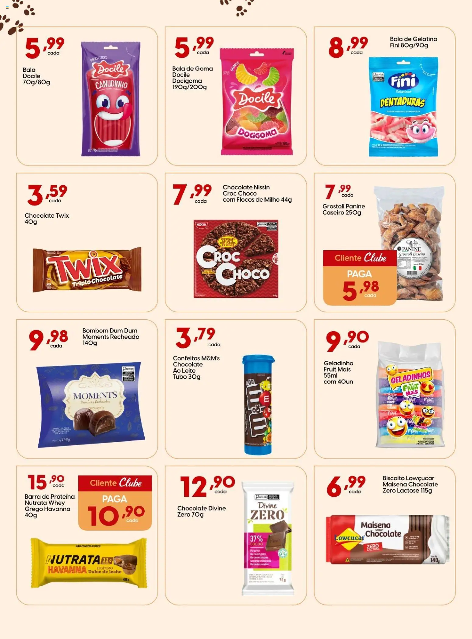 Rissul ofertas Especial Páscoa Folheto - válido de 19.03.2026 | Página: 7 | Produtos: Biscoito, Leite, Açúcar, Bala