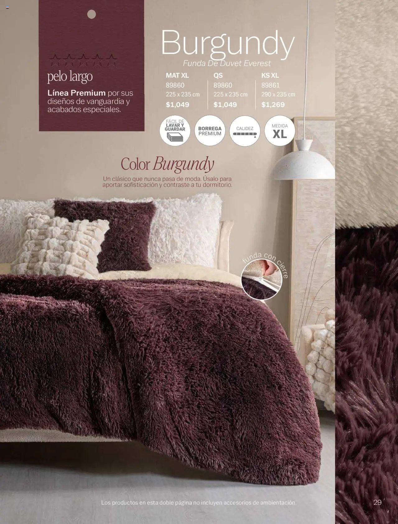 Nuevas ofertas de Vianney válidas en toda la República Mexicana desde el 15.08.2025. ¡Encuentra las mejores ofertas en Vianney - Catálogo Invierno! | Página: 31 | Productos: Funda