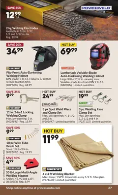 Preview of Princess Auto - 2 Week Sale! from shop Princess Auto valid from 27.01.2026 | Page: 75 | Products: PC, Iron, Brush, Blanket