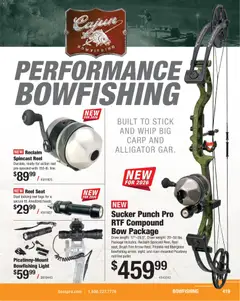 Preview of Cabela's weekly ads valid from 22.01.2026 | Page: 419 | Products: Brush, Bow, Arrow, Weight