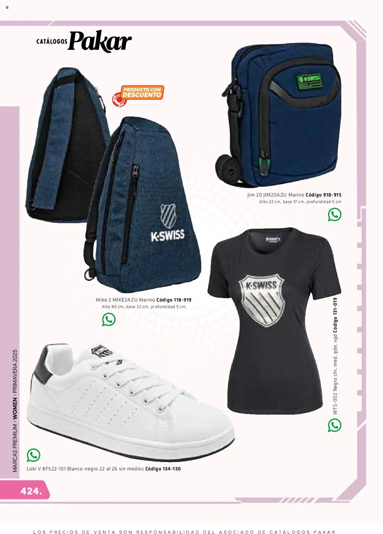 Nuevas ofertas de SC Pakar válidas en toda la República Mexicana desde el 06.03.2025. ¡Encuentra las mejores ofertas en SC Pakar catálogo Women! | Página: 424