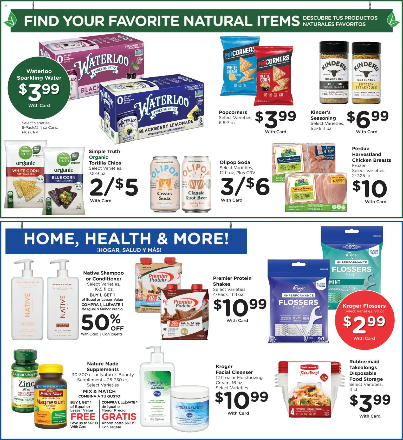 Ralphs Weekly Ad - valid from 26.12.2025 | Page: 8 | Products: Magnesium, Zinc, Conditioner, Water