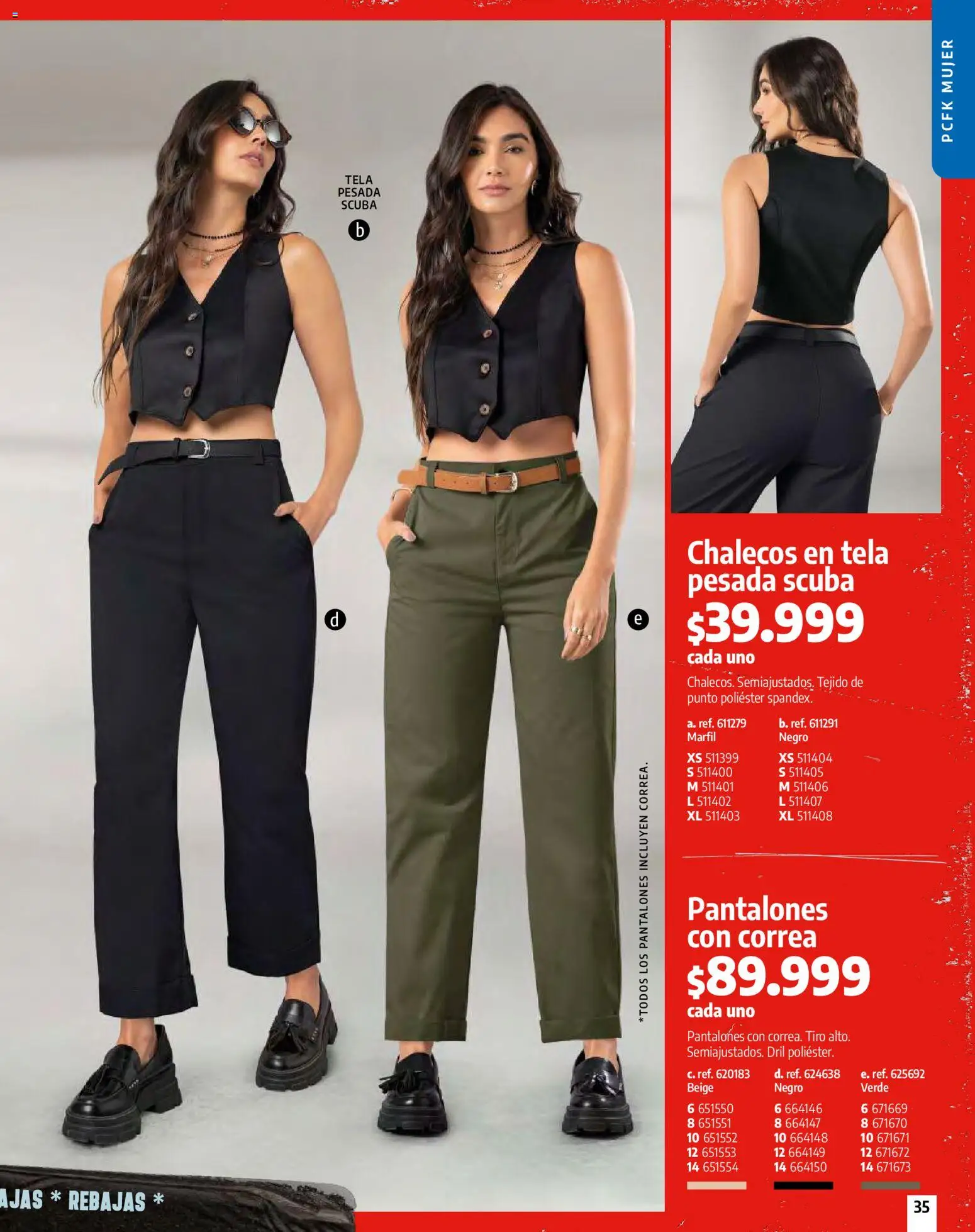 Pacifika revista - valida desde el 01.01.2026 | Página: 35 | Productos: Pantalones