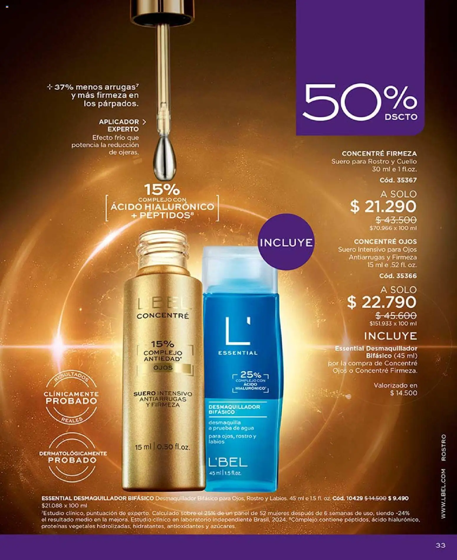 L'Bel Campaña 8 │ válido desde el 29.04.2026 | Página: 35 | Productos: Agua, Cuello, Sobre