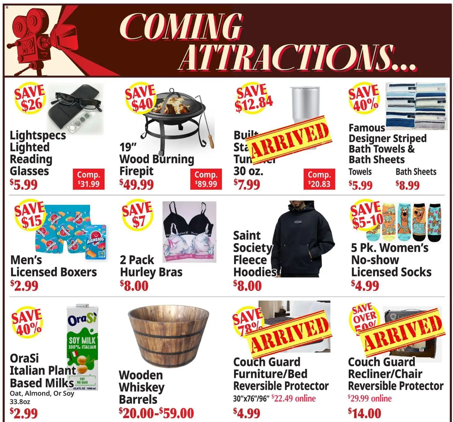 Ocean State Job Lot Weekly Ad - MA - valid from 25.12.2025 | Page: 13 | Products: Bath, Whiskey, Socks, Boxers