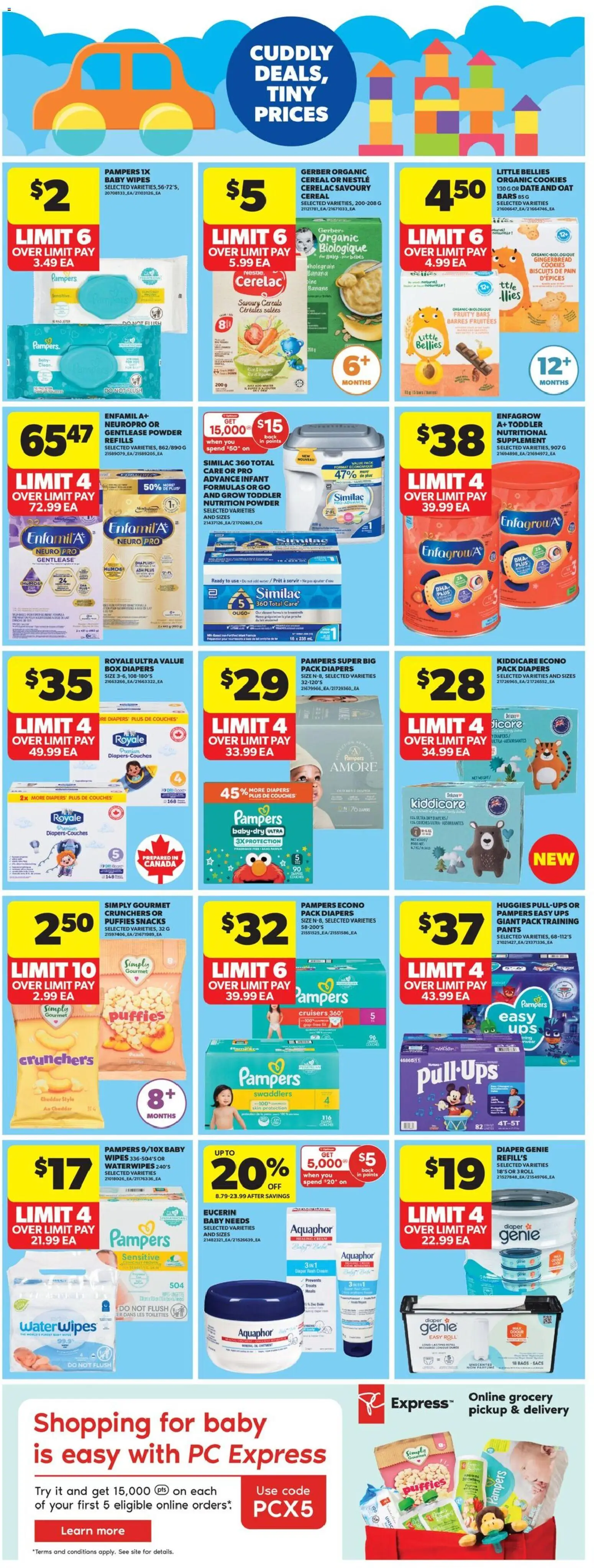 Real Canadian Superstore flyer valid from 30.04.2026 | Page: 36 | Products: Cereals, Cookies, Powder, Box