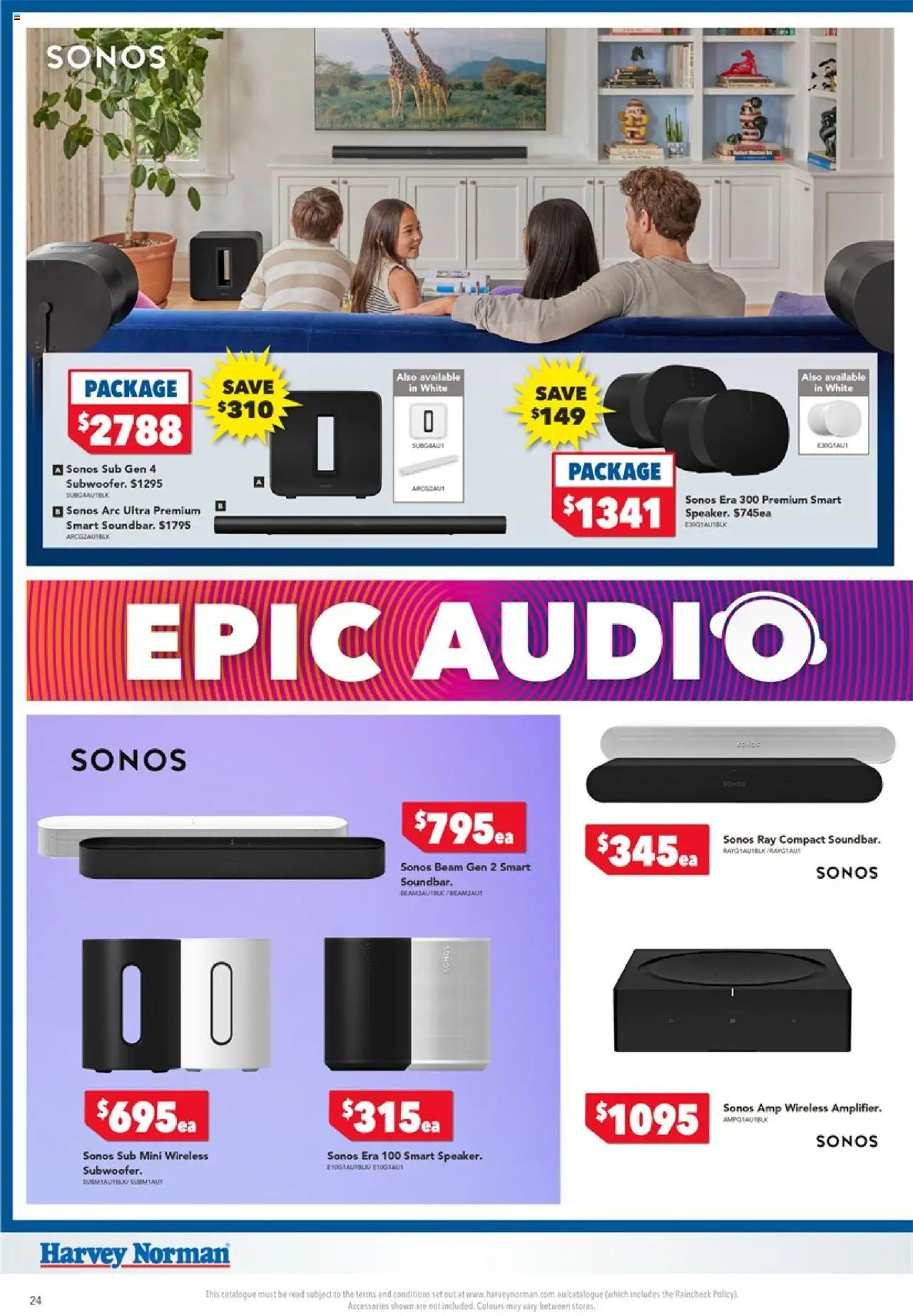 Harvey Norman catalogue - valid from 02.08.2025 | Page: 24 | Products: Accessories, Audio