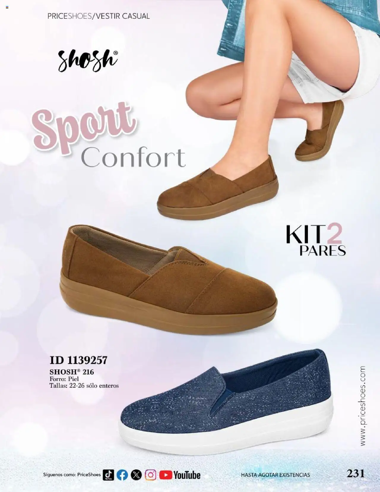 Nuevas ofertas de Price Shoes válidas en toda la República Mexicana desde el 05.08.2024. ¡Encuentra las mejores ofertas en Price Shoes catálogo Vestir Casual ! | Página: 231