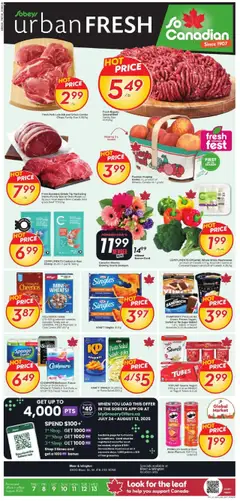 Preview of Sobeys flyer - ON from shop Sobeys valid from 07.08.2025