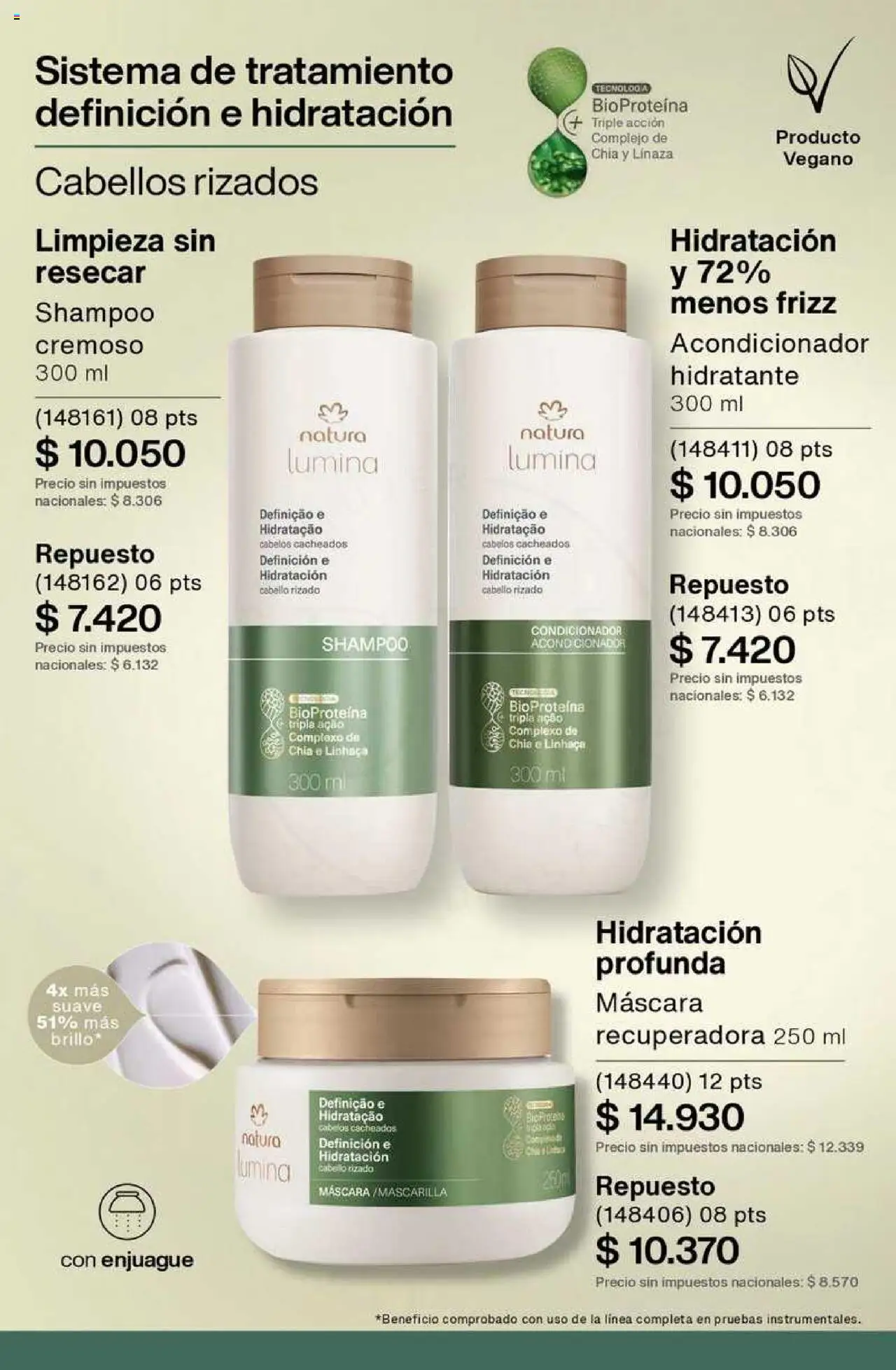 Catálogo Natura Ciclo 8 │ válido desde el 03.06.2025 | Página: 215 | Productos: Máscara, Shampoo, Acondicionador