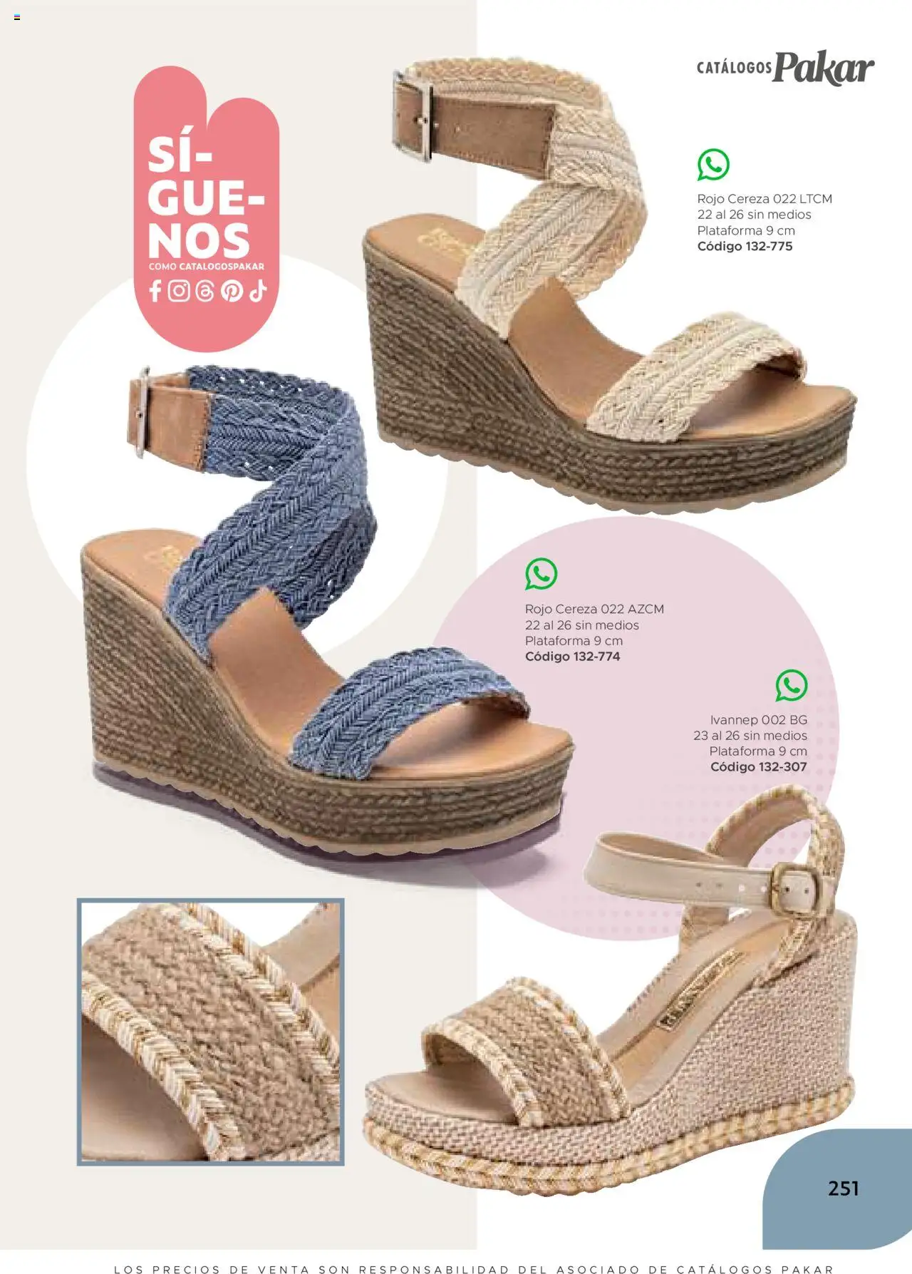 Nuevas ofertas de SC Pakar válidas en toda la República Mexicana desde el 24.07.2025. ¡Encuentra las mejores ofertas en SC Pakar Catálogo Mujer otoño / invierno! | Página: 251