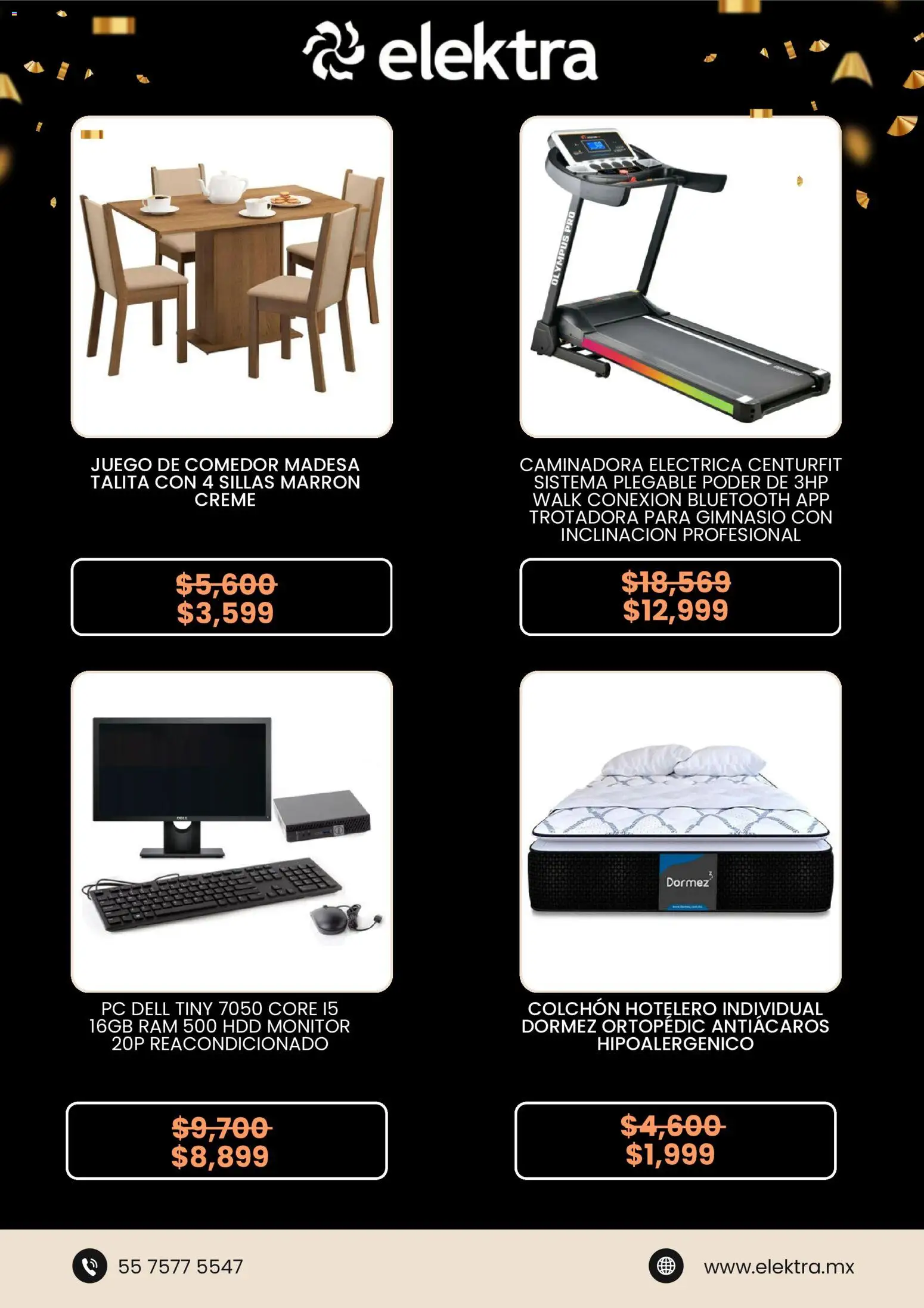 Nuevas ofertas de Elektra válidas en toda la República Mexicana desde el 31.10.2025. ¡Encuentra las mejores ofertas en Elektra Buen Fin ! | Página: 5