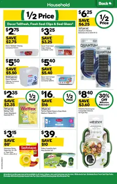 Preview of Woolworths Black Friday - valid from 05.11.2025 | Page: 44 | Products: Bucket, Cloth, Salmon, Batteries