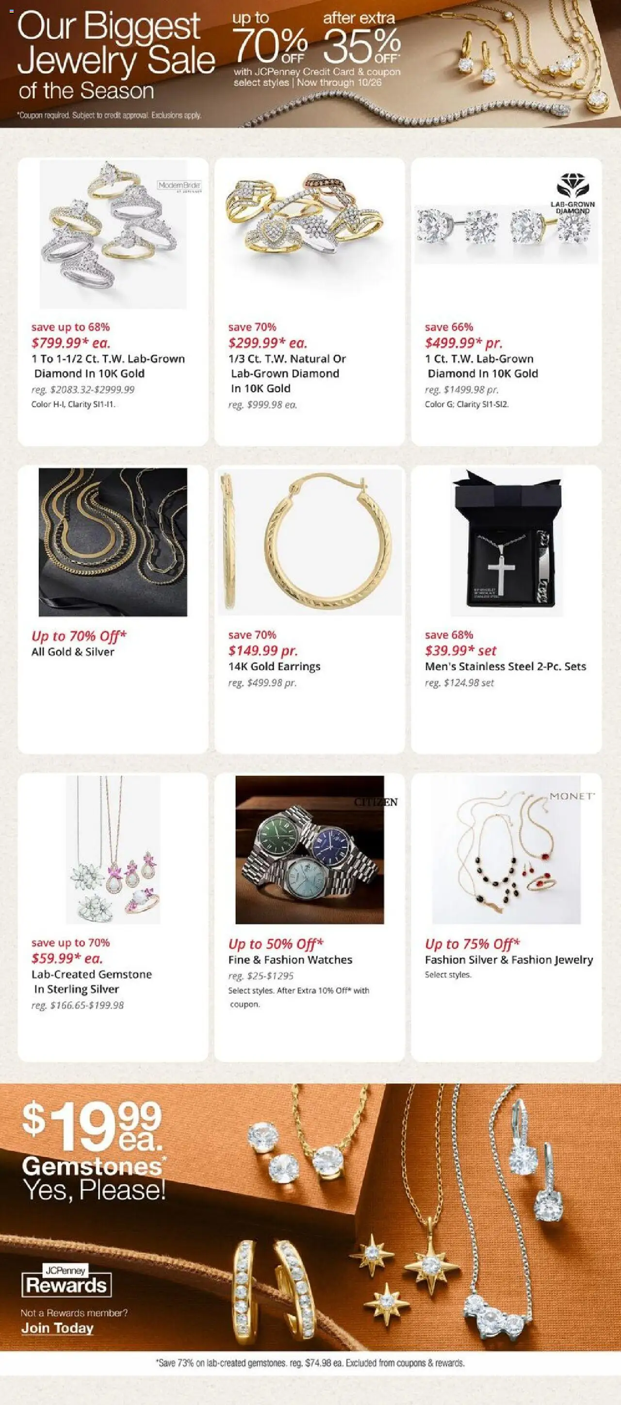 JCPenney Weekly Ad - valid from 09.10.2025 | Page: 5 | Products: Watches, Modem