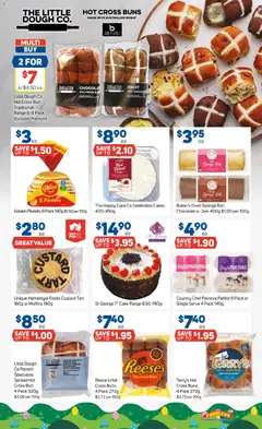 Preview of Foodland catalogue  - valid from 25.03.2026 | Page: 7 | Products: Muffins, Sponge, Wheat, Weight