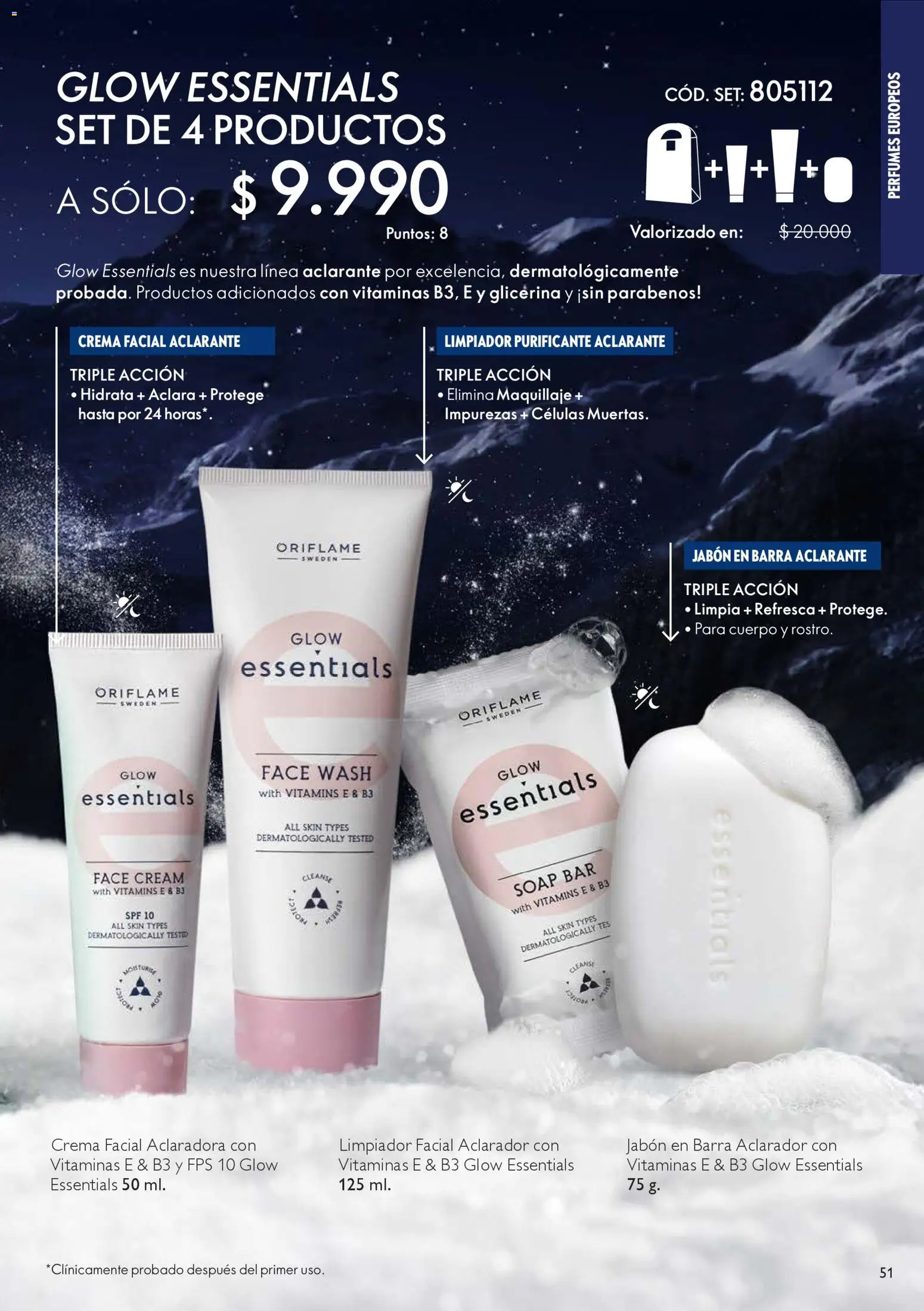 Oriflame catálogo │ válido desde el 06.12.2025 | Página: 51 | Productos: Limpiador facial, Vitaminas, Jabón, Crema