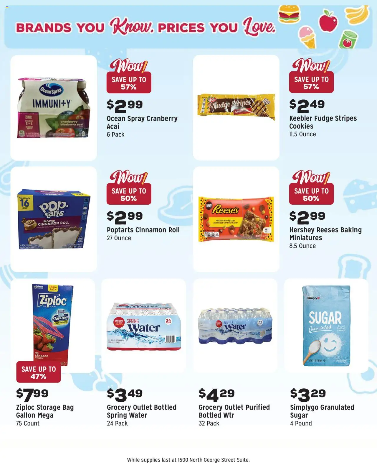 Grocery Outlet Weekly Ad - PA - valid from 15.10.2025 | Page: 10 | Products: Zinc, Cookies, Sugar, Bag