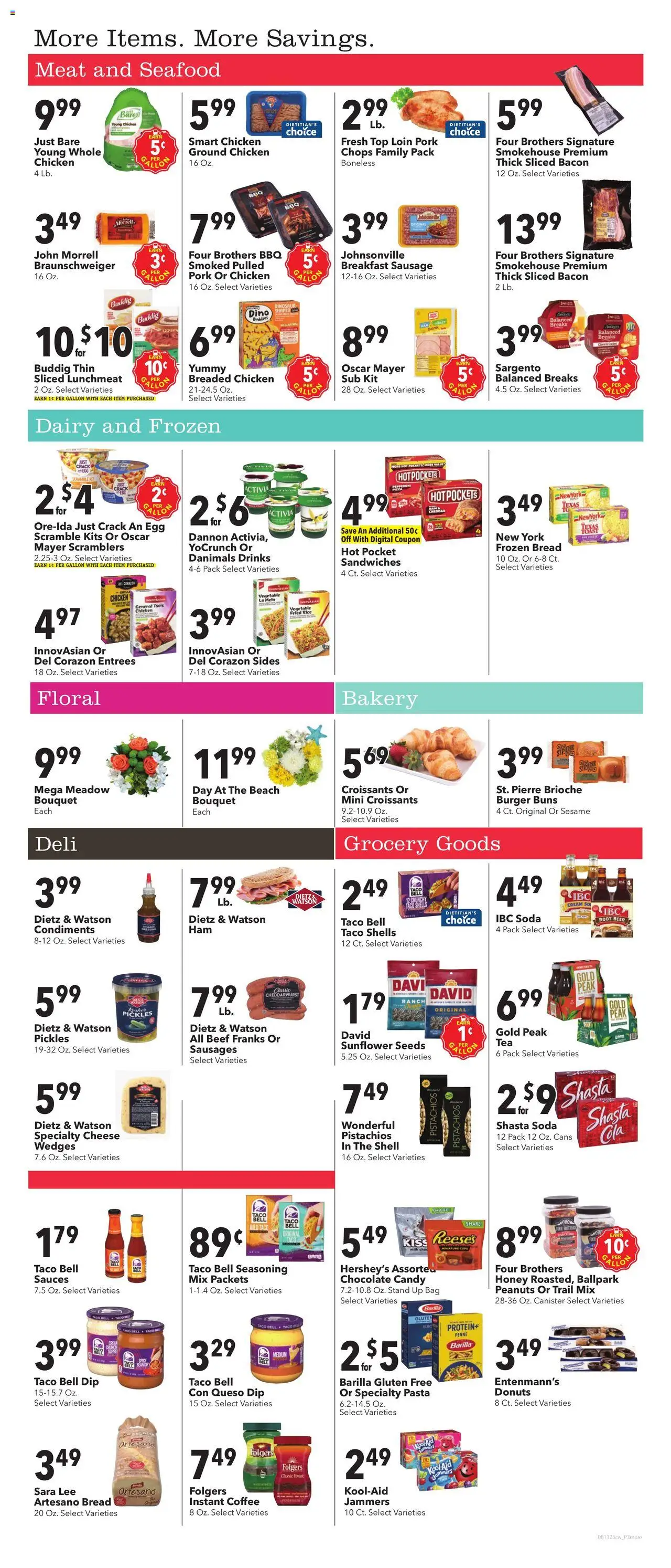 Cash Wise Weekly Ad - valid from 13.08.2025 | Page: 3 | Products: Beer, Rice, Sausage, Bag