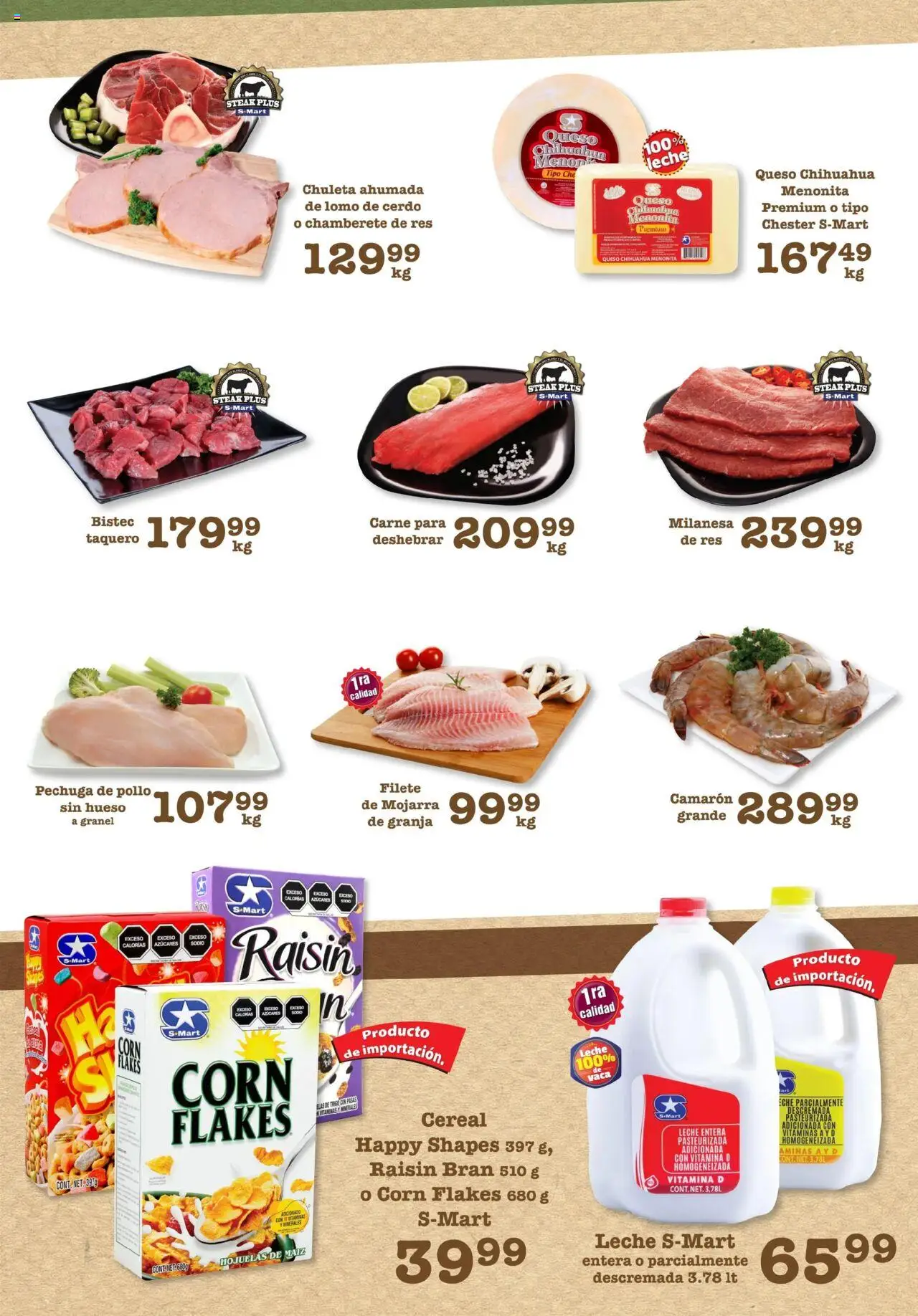 Nuevas ofertas de S-Mart válidas en toda la República Mexicana desde el 05.08.2025. ¡Encuentra las mejores ofertas en S-Mart - Folleto - Juarez! | Página: 4