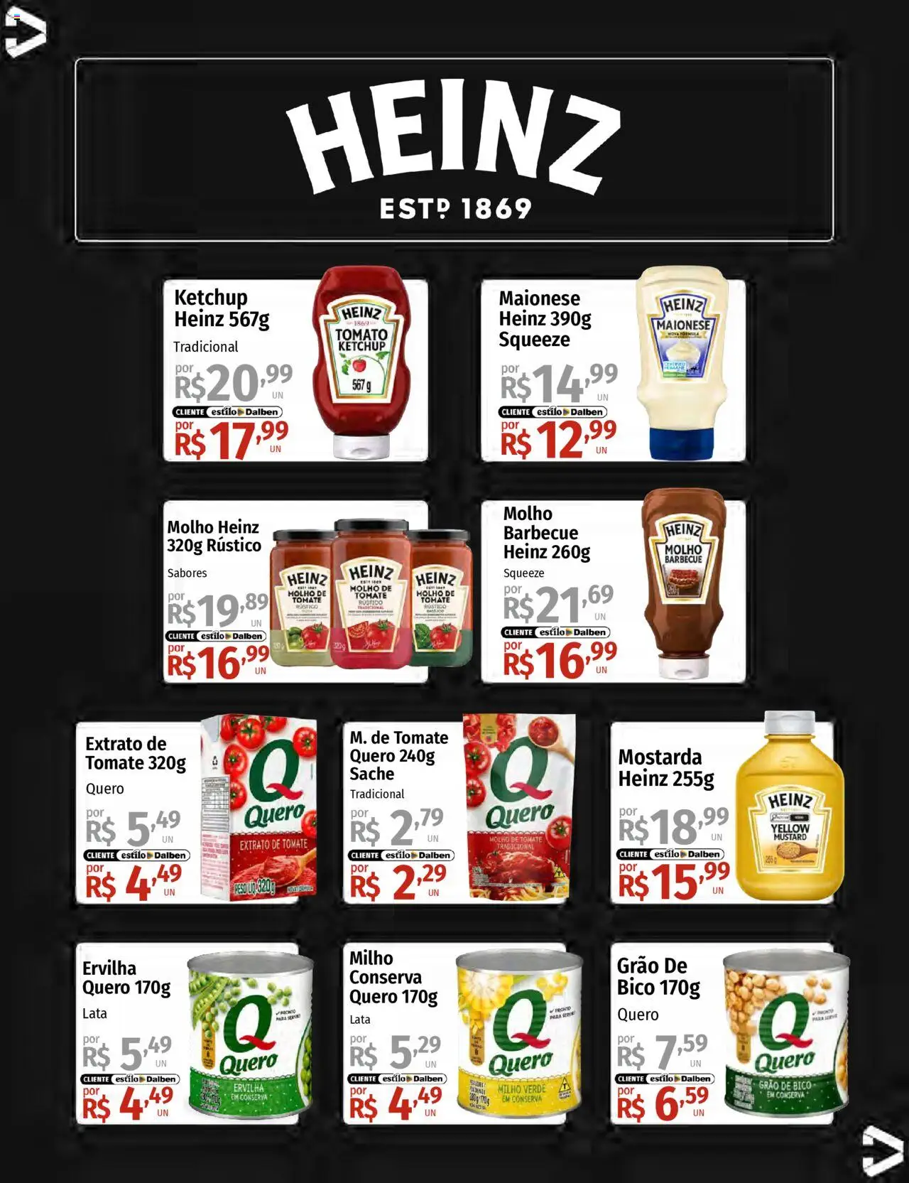 Supermercado Dalben Folheto - válido de 16.09.2025 | Página: 12 | Produtos: Ervilha, Milho verde, Bico, Maionese