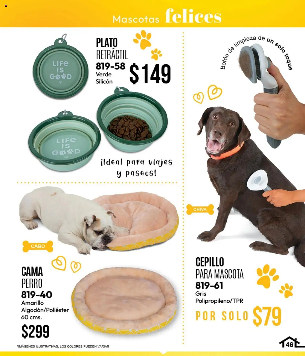 Nuevas ofertas de Cklass válidas en toda la República Mexicana desde el 15.09.2025. ¡Encuentra las mejores ofertas en Cklass - Catálogo Home Invierno ! | Página: 69 | Productos: Cepillo, Cama