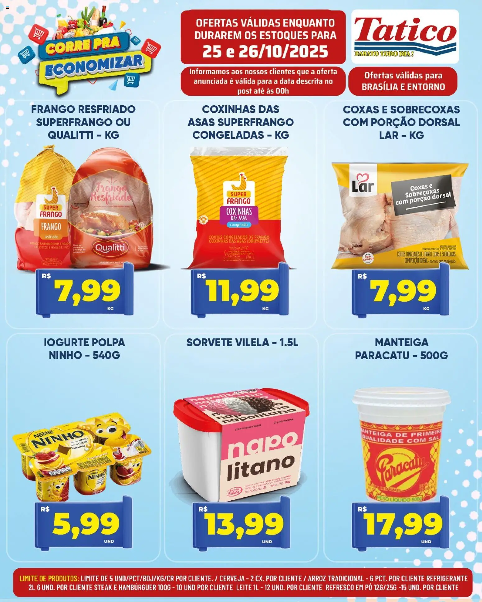 Tatico Folheto - válido de 27.10.2025 | Página: 25 | Produtos: Refresco, Arroz, Sorvete, Sal