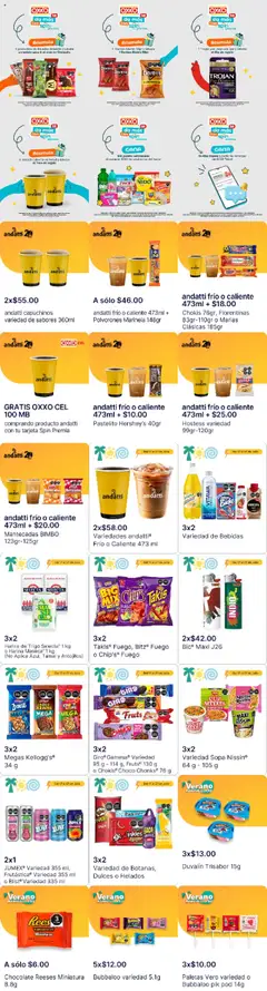 Vista previa de OXXO - Folleto, nuevo folleto de la tienda, válido en México a partir del 17.07.2025
