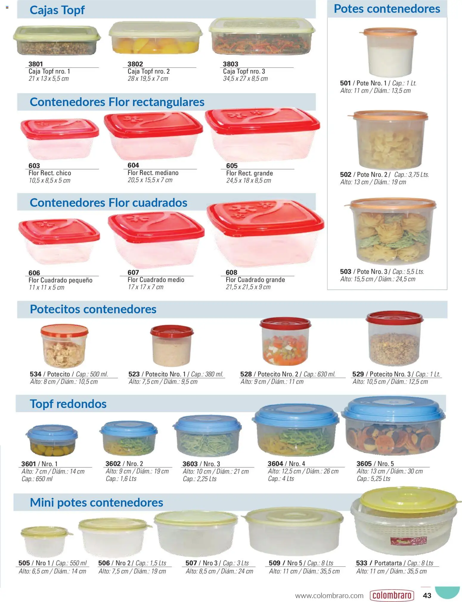 Colombraro catálogo │ válido desde el 26.01.2026 | Página: 43 | Productos: Caja